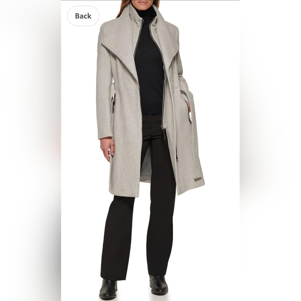 Gray coat